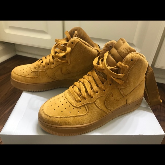 Nike Air Force High LV8 Wheat Gum Light Brown